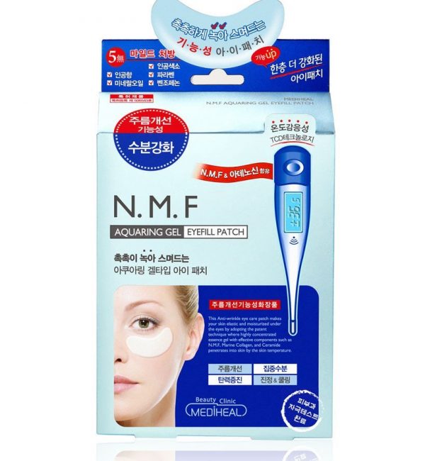 Корейская гидрогелевая маска для кожи вокруг глаз c N.M.F. BEAUTY CLINIC MEDIHEAL Essense Gel Eyefill Patch