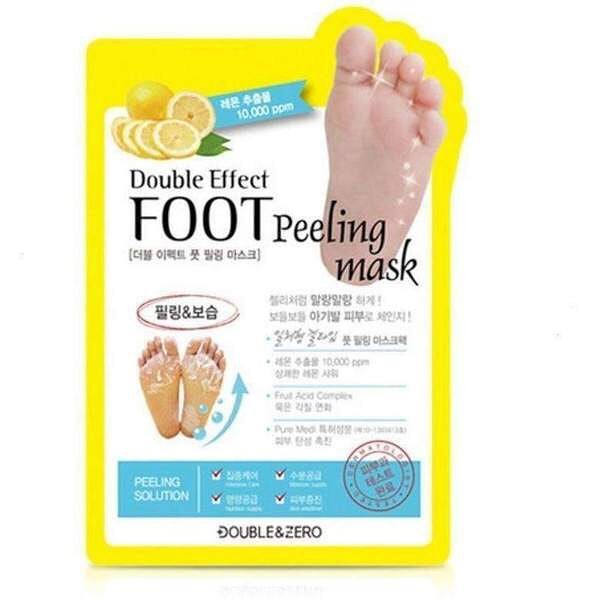 DOUBLE & ZERO Пилинг для ног Double Effect Foot Peeling Mask